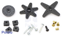 Hardware included with the Power HD high-torque digital servo HD-9150MG.