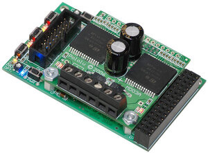 Pololu Orangutan X2 Robot Controller.