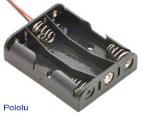 3-AA Battery Holder