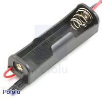 Bodhilabs VPack5.0V 1-AA Battery Holder w/ 5V Regulator