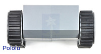 RP5 tracked chassis front view.