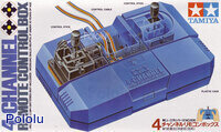 Box front for Tamiya 70106 4-Channel Remote Control Box.