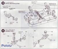 Instructions for Tamiya 70106 4-Channel Remote Control Box page&nbsp;2.
