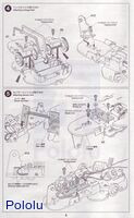 Instructions for Tamiya 75020 Line Tracing Snail Kit page&nbsp;3.