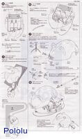 Instructions for Tamiya 70068 Wall-Hugging Mouse Kit page&nbsp;3.