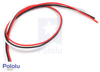 3-Pin Female JST PH-Style Cable for Sharp Distance Sensors (30cm)