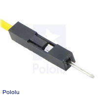 Premium jumper wire male end.