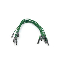 Premium Jumper Wire 10-Pack M-F 6" Green