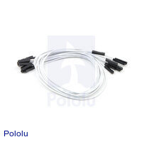 Premium Jumper Wire 10-Pack F-F 12" White