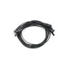 Premium Jumper Wire 10-Pack M-F 12" Black