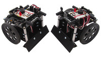 Parallax SumoBot Robots included in the SumoBot Robot Competition Kit.