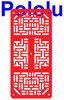 Pololu RP5/Rover 5 Expansion Plate RRC07A (Narrow) Solid Red