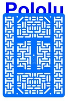 Pololu RP5 Expansion Plate RRC07B (Wide) Solid Light-Blue