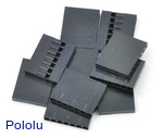 0.1" (2.54mm) Crimp Connector Housing: 1x7-Pin 10-Pack