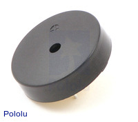 30mm Piezo Buzzer: 1-30V