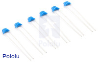 Ceramic Capacitor 6-Pack 0.1uF 50V