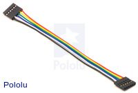 6x1 F-F 6" Cable for ShiftBrites and ShiftBars