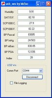USB weather board host application.