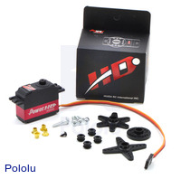 Power HD mini high-speed digital servo HD-DS3688HB with included hardware.