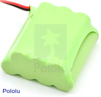 Rechargeable NiMH Battery Pack: 8.4 V, 700 mAh, 4+3 AAA Cells, XH Connector