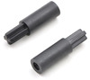 3mm Hexagonal Shaft Adapter for LEGO Wheels (Pair)