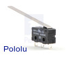 Snap-Action Switch with 50mm Lever: 3-Pin, SPDT, 5A