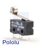 Snap-Action Switch with 16.3mm Roller Lever: 3-Pin, SPDT, 5A