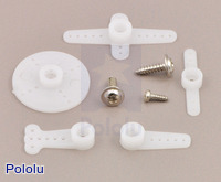 Hardware included with the Power HD micro digital servo DS65HB (might vary).