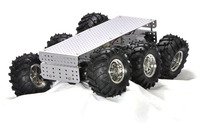 Dagu Wild Thumper 6WD All-Terrain Chassis, Silver, 34:1