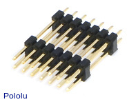 0.100" (2.54 mm) Extended Male Header: 2x7-Pin, 22.85 mm