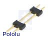 0.100" (2.54 mm) Extended Male Header: 1x2-Pin, 22.85 mm