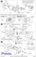 Instructions for Tamiya high-speed gearbox page&nbsp;2.