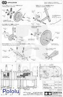 Instructions for Tamiya high-power gearbox page&nbsp;4.