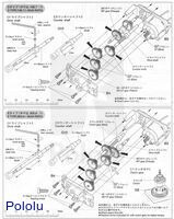 Instructions for Tamiya 6-speed gearbox page&nbsp;4.