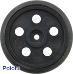 Solarbotics GM10 1" Wheel Black