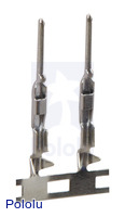 Male Crimp Pins for 0.1" Housings 100-Pack