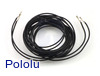 Wires with Pre-crimped Terminals 2-Pack F-F 60" Black