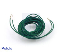 Wires with Pre-crimped Terminals 2-Pack F-F 60" Green