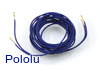 Wires with Pre-crimped Terminals 2-Pack F-F 60" Blue