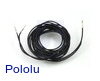 Wires with Pre-crimped Terminals 2-Pack M-F 60" Black