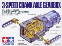 Tamiya 70093 3-Speed Crank-Axle Gearbox box front.