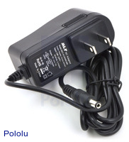 Wall Power Adapter: 9VDC, 1A, 5.5×2.1mm Barrel Jack, Center-Positive