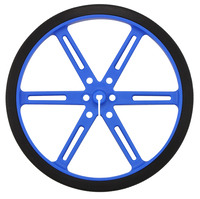 Pololu wheel 90×10mm – blue.