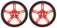 Pololu Wheel 60x8mm Pair - Red