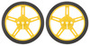 Pololu Wheel 60x8mm Pair - Yellow