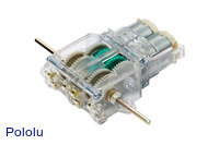Tamiya 89915 Twin-Motor Gearbox Kit - Clear