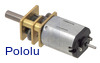 100:1 Micro Metal Gearmotor with Extended Motor Shaft