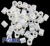 Nylon Spacer: 4mm Length, 4mm OD, 2.7mm ID (50-Pack)