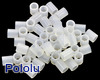 Nylon Spacer: 6mm Length, 5mm OD, 3.3mm ID (50-Pack)