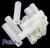 Nylon Spacer: 20mm Length, 5mm OD, 3.3mm ID (10-Pack)